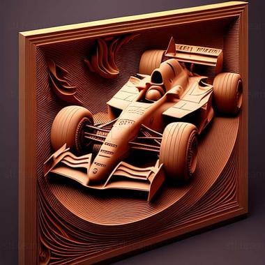 3D модель Игра F1 2002 (STL)